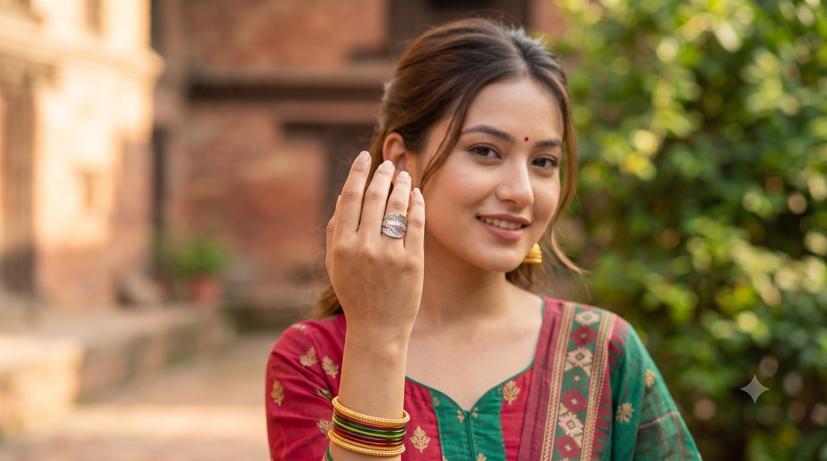 Ornate Band Ring