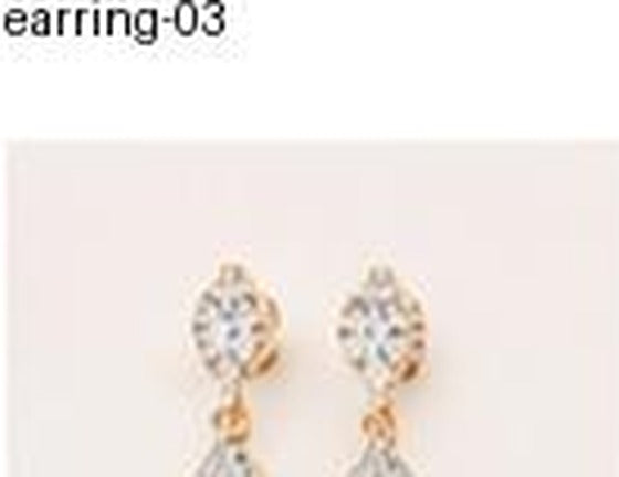 Rose-Tone Hoop Earrings