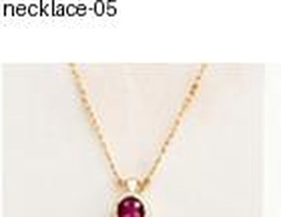 Tennis-Style Necklace