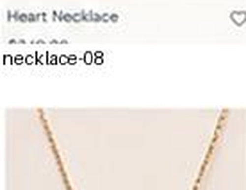 Beaded Charm Necklace