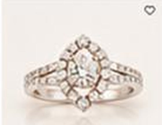Halo Sparkle Ring